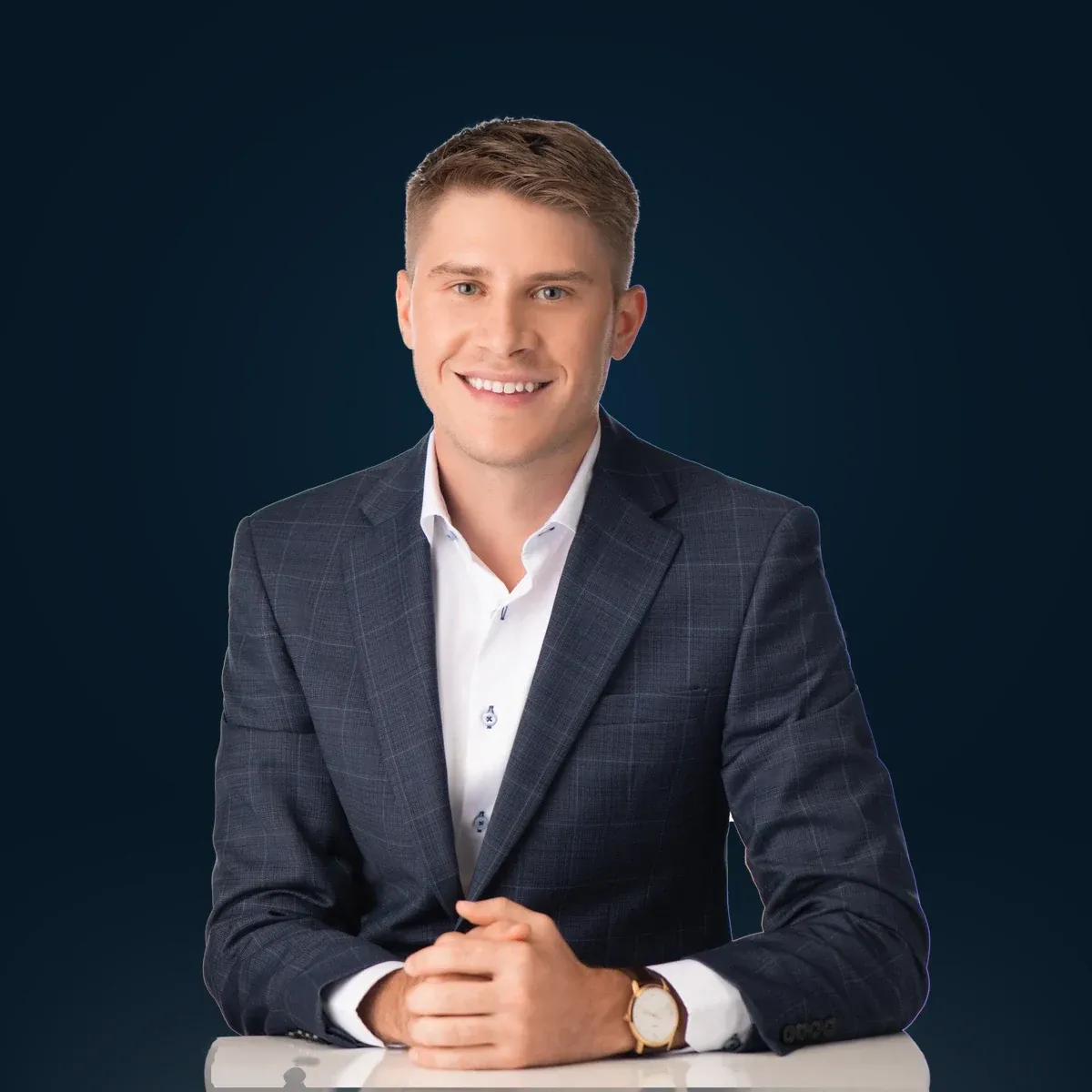 Portrait of Garrett Eisenhauer