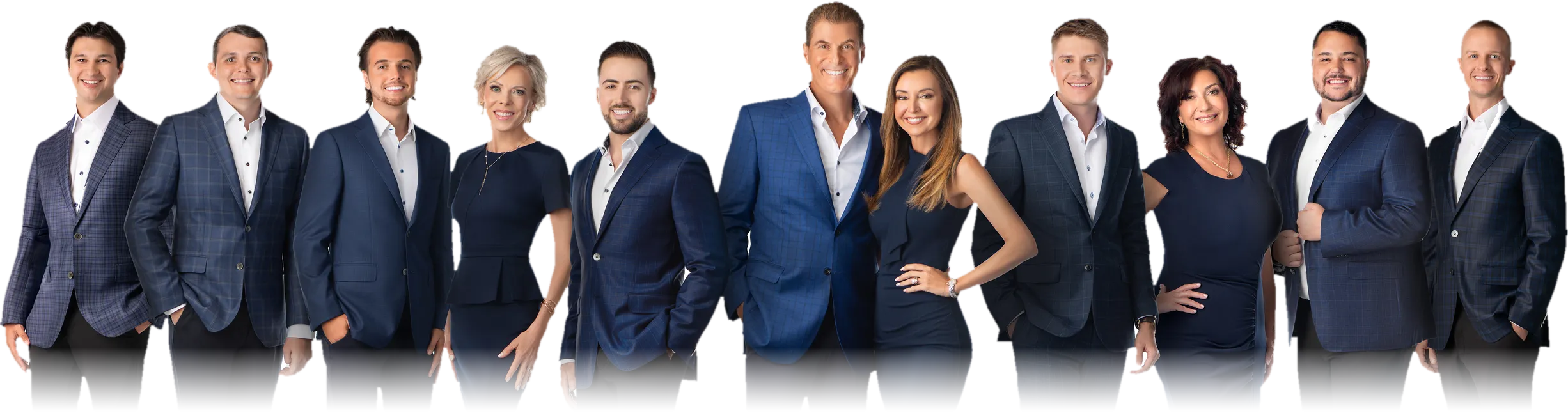 The eleven members of the Advantage Wealth Partners team